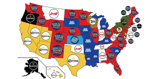 Summer's up- each state's most recommended brew