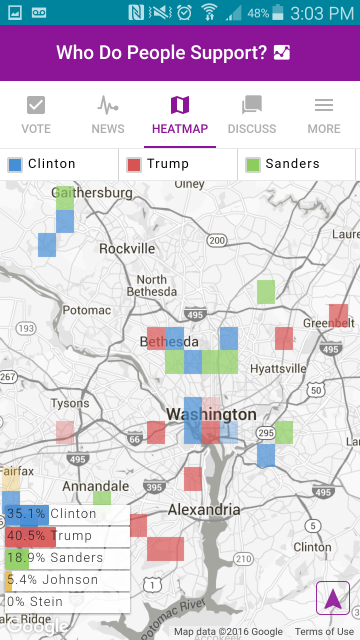 We The People Heat Map