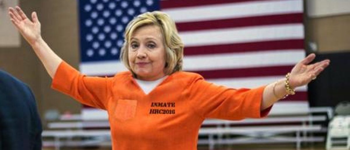 Image result for hillary in prison clothes