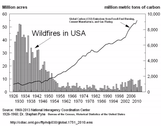 wildfires in the u.s.