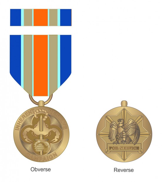 New design for the Inherent Resolve Campaign Medal