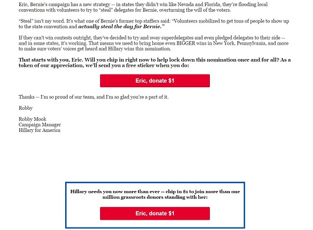 Clinton email screenshot
