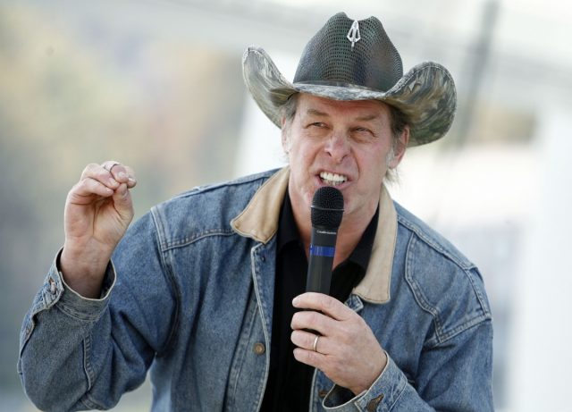 Ted Nugent. (Photo by Randy Snyder/Getty Images)
