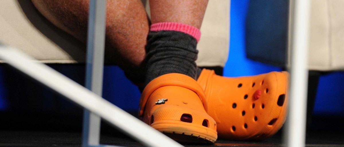 Mario Batali ordered 200 pairs of his favorite Crocs (By Getty's Nelson Barnard)