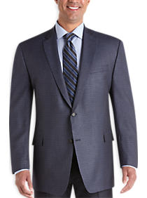 This Lauren blue check sport coat is usually $430 (Photo via Men's Wearhouse)
