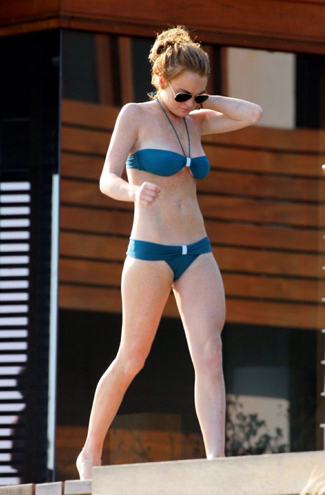 Lindsay Lohan. (Photo: Splash News)