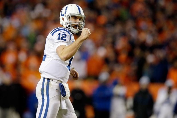 Andrew Luck (Credit:Getty Images/Ezra Shaw)