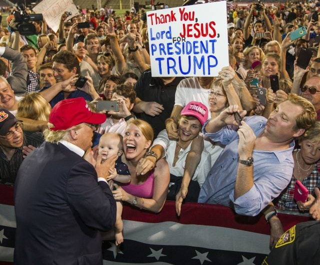 Donald Trump popularity