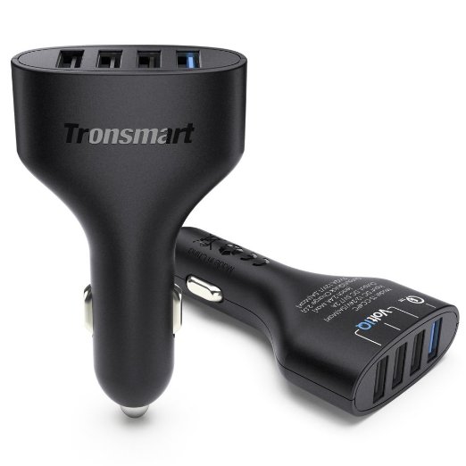 This 4-port car charger is 63 percent off with this code (Photo via Amazon)