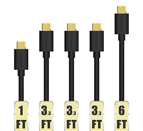 This 5-pack of charging cables is 73 percent off with this code (Photo via Amazon)