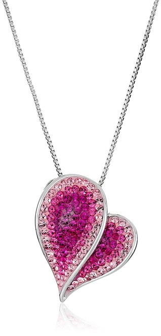 This heart pendant is only $50 today (Photo via Amazon)