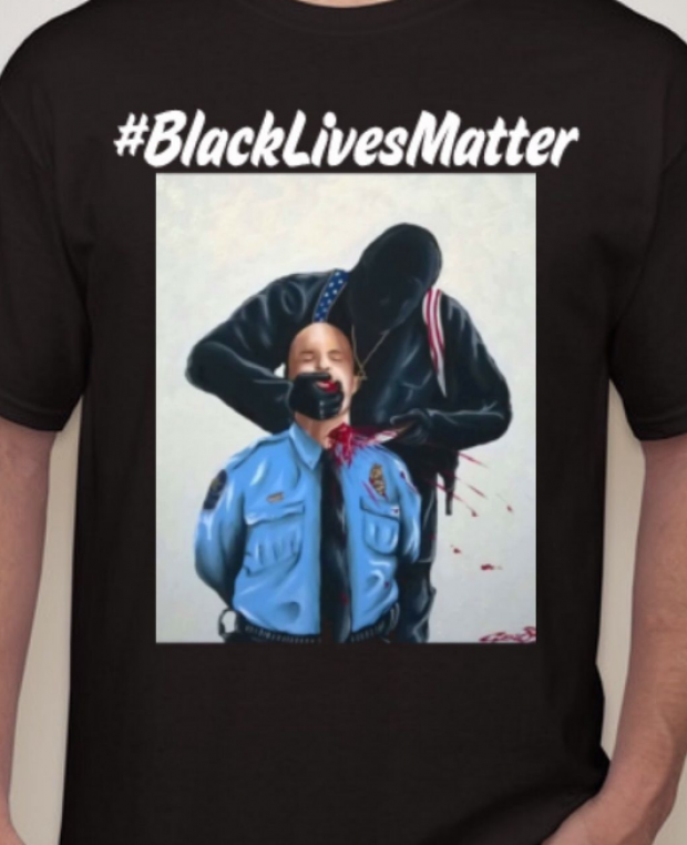 BLM, Cop carnage couture