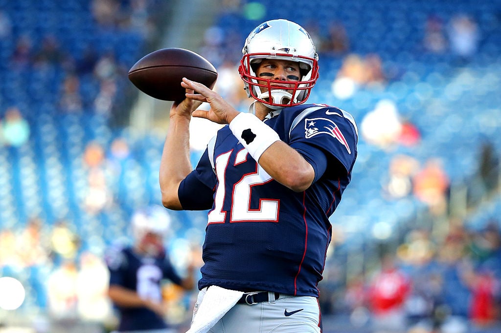 Tom Brady #12 of the New England Patriots (Getty Images)
