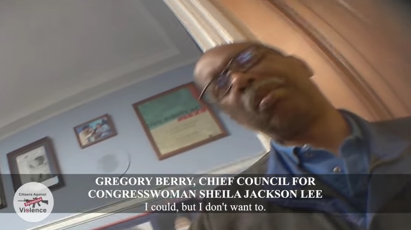 Gregory Berry, chief council to Rep. Sheila Jackson Lee (Project Veritas)