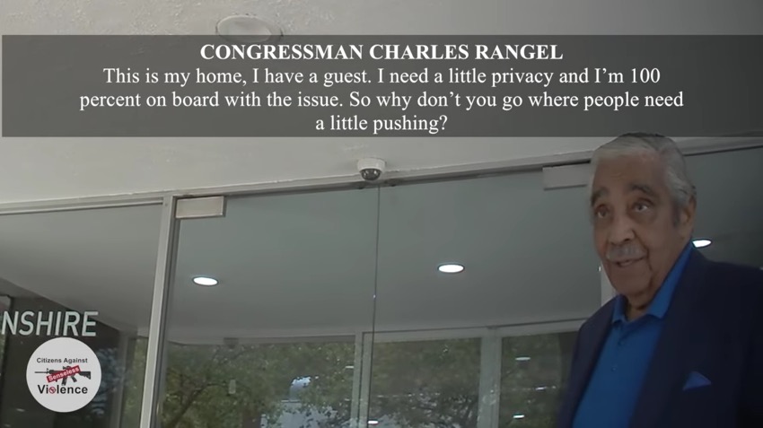 Congressman Charles Rangel (D-NY) (Project Veritas)