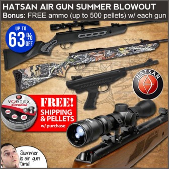 'Summer is air gun time' (Photo via Field Supply)