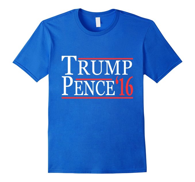 This shirt comes in royal blue, baby blue, black, red and navy (Photo via Amazon)