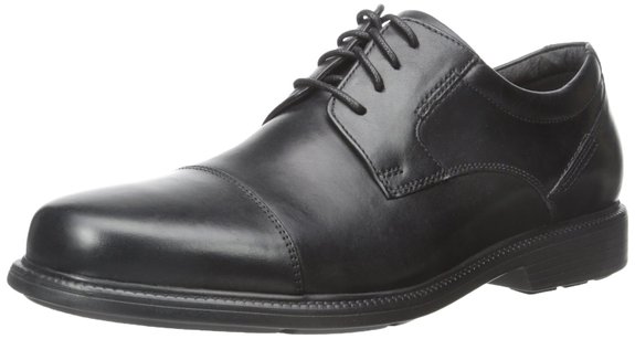 This is the black version of the cap-toe Oxford (Photo via Amazon)