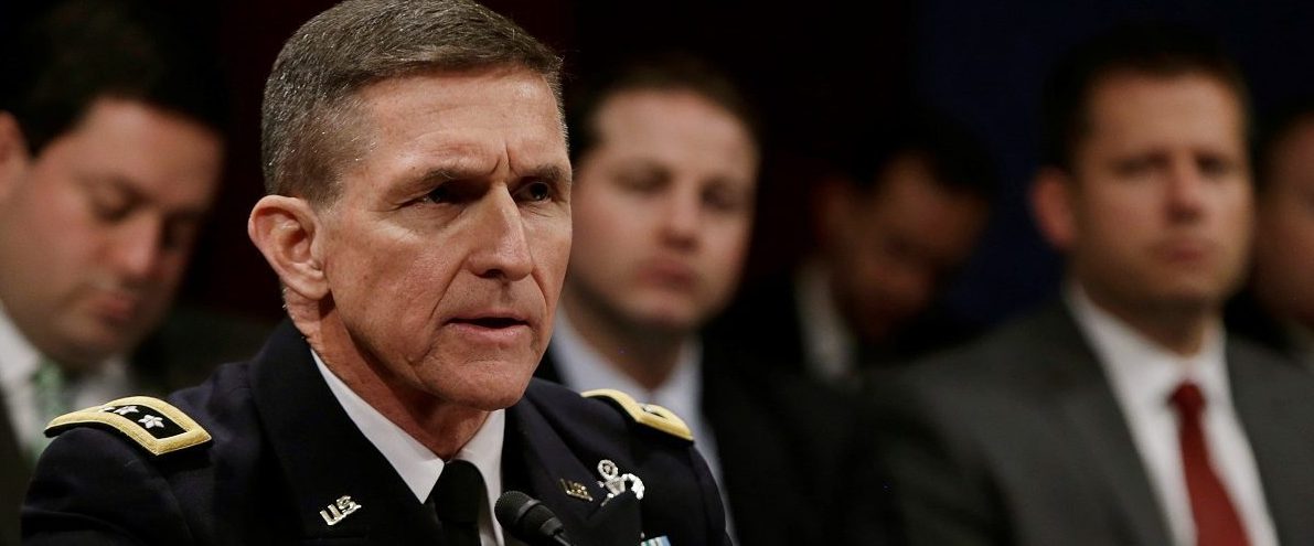 Defense Intelligence Agency director U.S. Army Lt. General Michael Flynn testifies before the House Intelligence Committee on "Worldwide Threats" in Washington February 4, 2014. REUTERS/Gary Cameron/File photo