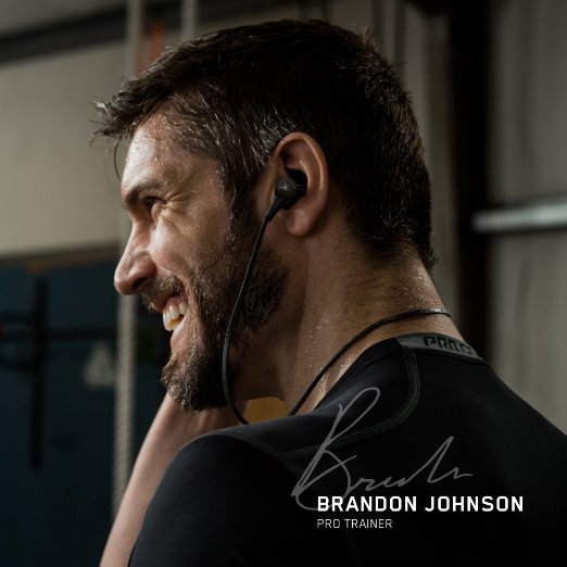 I trust Brandon Johnson when it comes to the right bluetooth headphones for working out (Photo via Amazon)