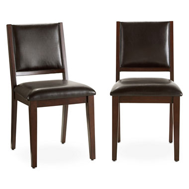 Normally $500, these 5-star side chairs are on sale for $175 (Photo via JCPenney)