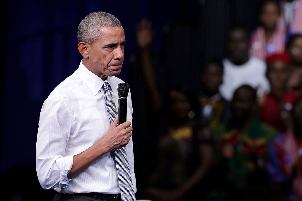 President Barack Obama addresses the Presidential Summit of the Mandela Washington Fellowship for Young African Leaders at the Omni Shoreham Hotel (Getty Images)