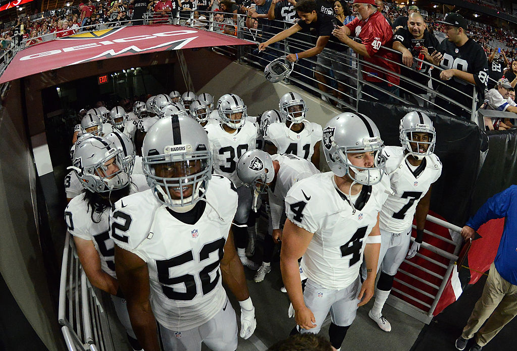 Soon to be the Las Vegas Raiders? (Photo by Norm Hall/Getty Images)