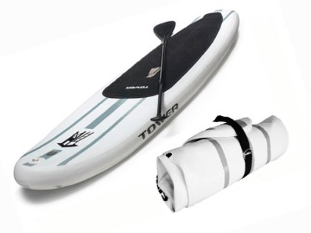 This inflatable paddleboard is 24 percent off today (Photo via Amazon)
