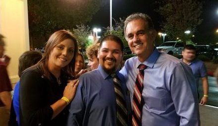 Danny Tarkanian after the debate. Christopher Bedford/TheDCNF.