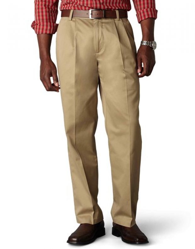 These khaki pants are 56 percent off (Photo via Amazon)
