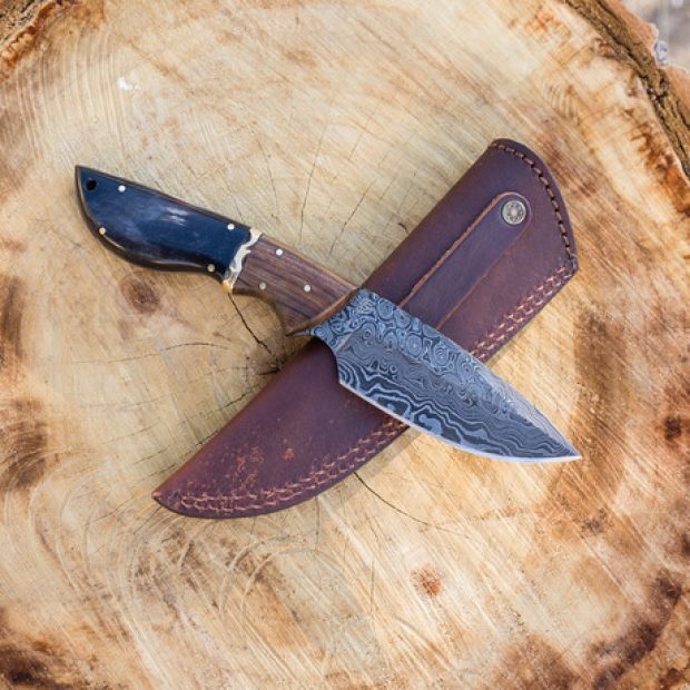 Normally $113, the Quanah Damascus knife is on sale for $87 (Photo via Touch of Modern)