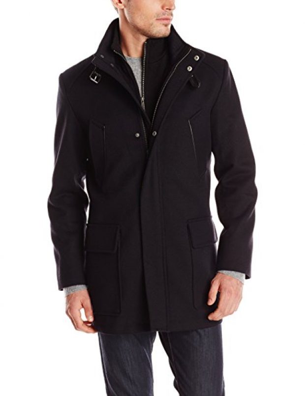 Normally $648, this twill coat is 57 percent off (Photo via Amazon)