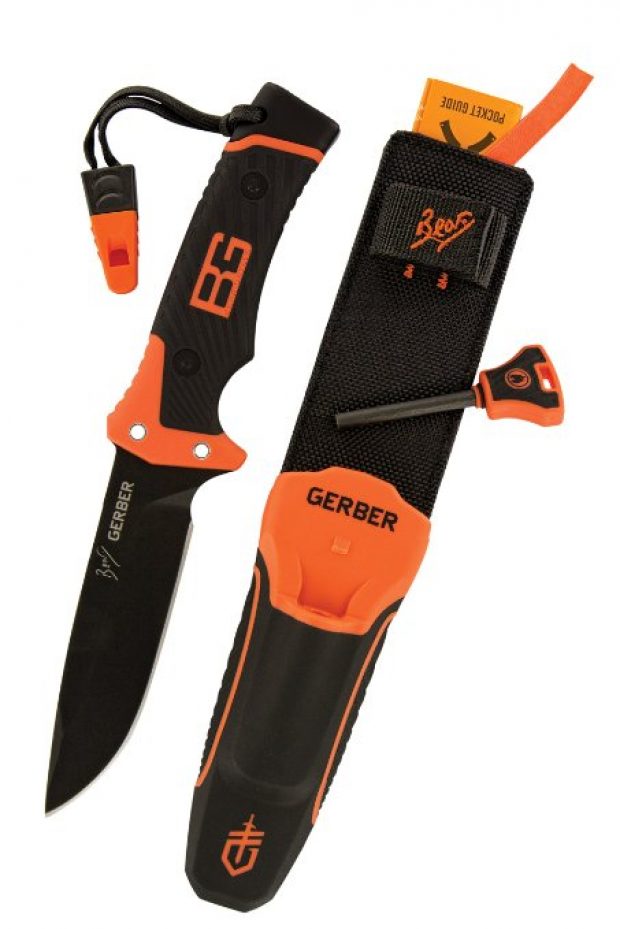 Normally $105, this Bear Grylls knife is 57 percent off (Photo via Amazon)
