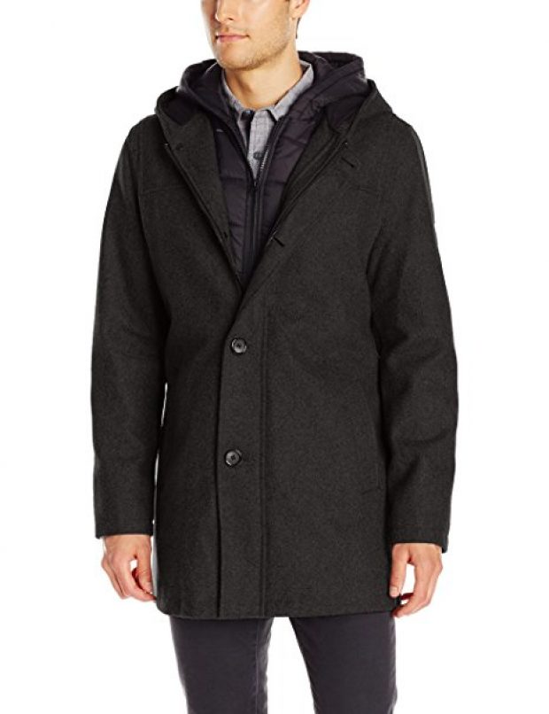 Normally $300, this duffle coat is 69 percent off (Photo via Amazon)