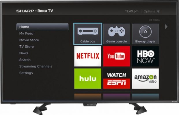 Normally $300, this 43-inch smart HDTV is 40 percent off for Cyber Monday (Photo via Best Buy)