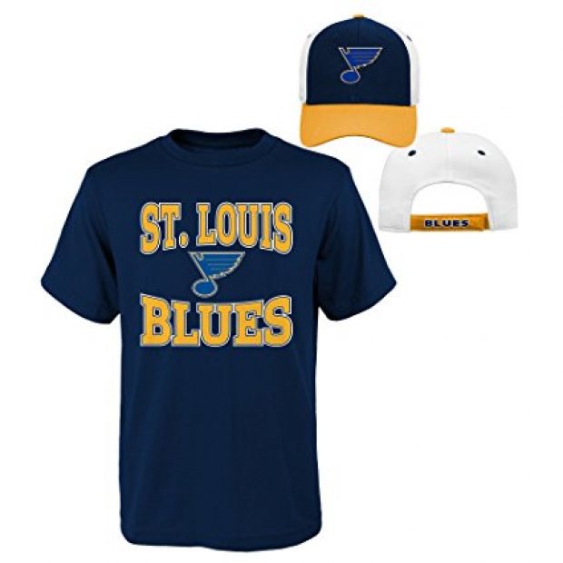 Normally $40, and NHL tee and hat set is 35 percent off (Photo via Amazon)