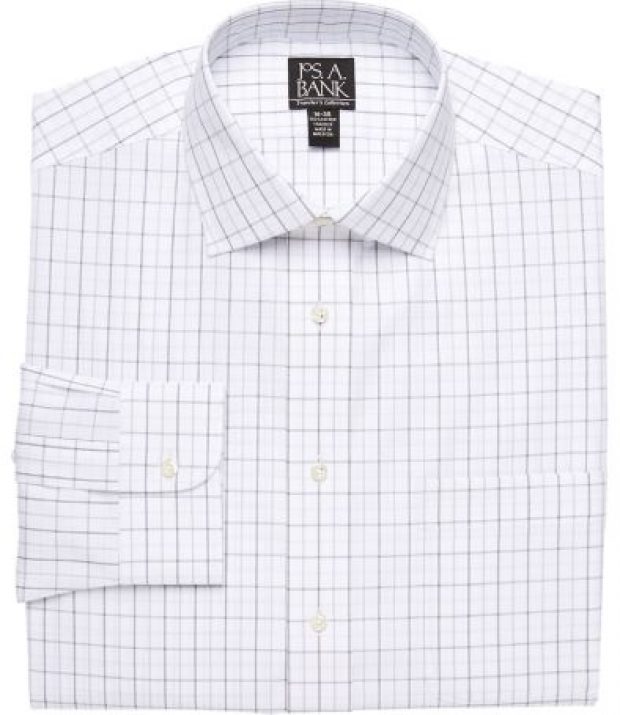 Normally $80, you can get three dress shirts for $99 (Photo via Jos.A.Bank)