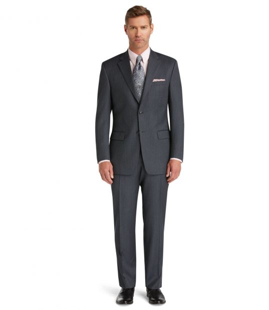 Normally $650, this wool suit is 70 percent off (Photo via Jos.A.Bank)