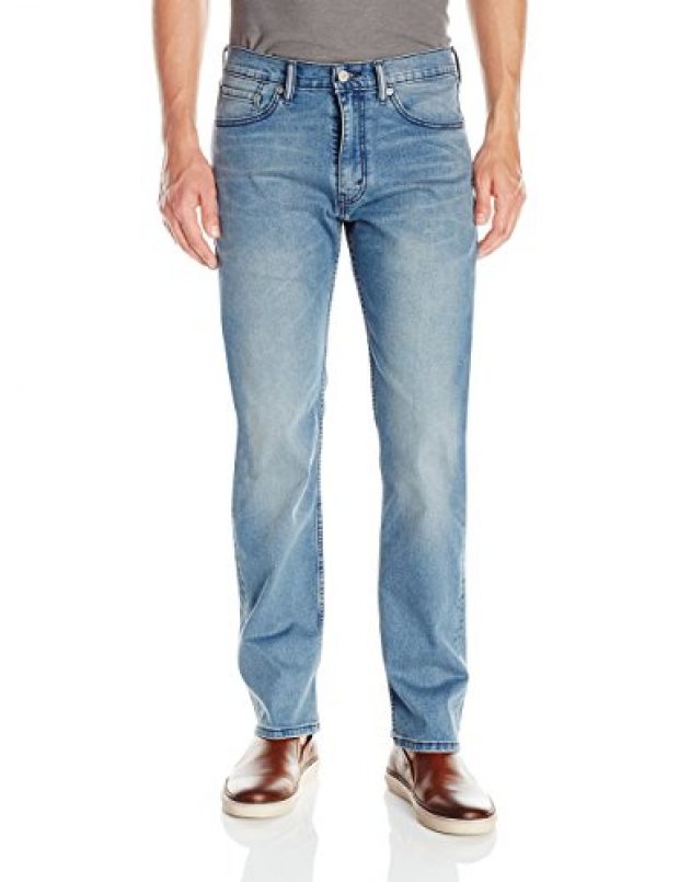 Normally $60, these regular fit jeans are 49 percent off. They come in four different colors (Photo via Amazon)