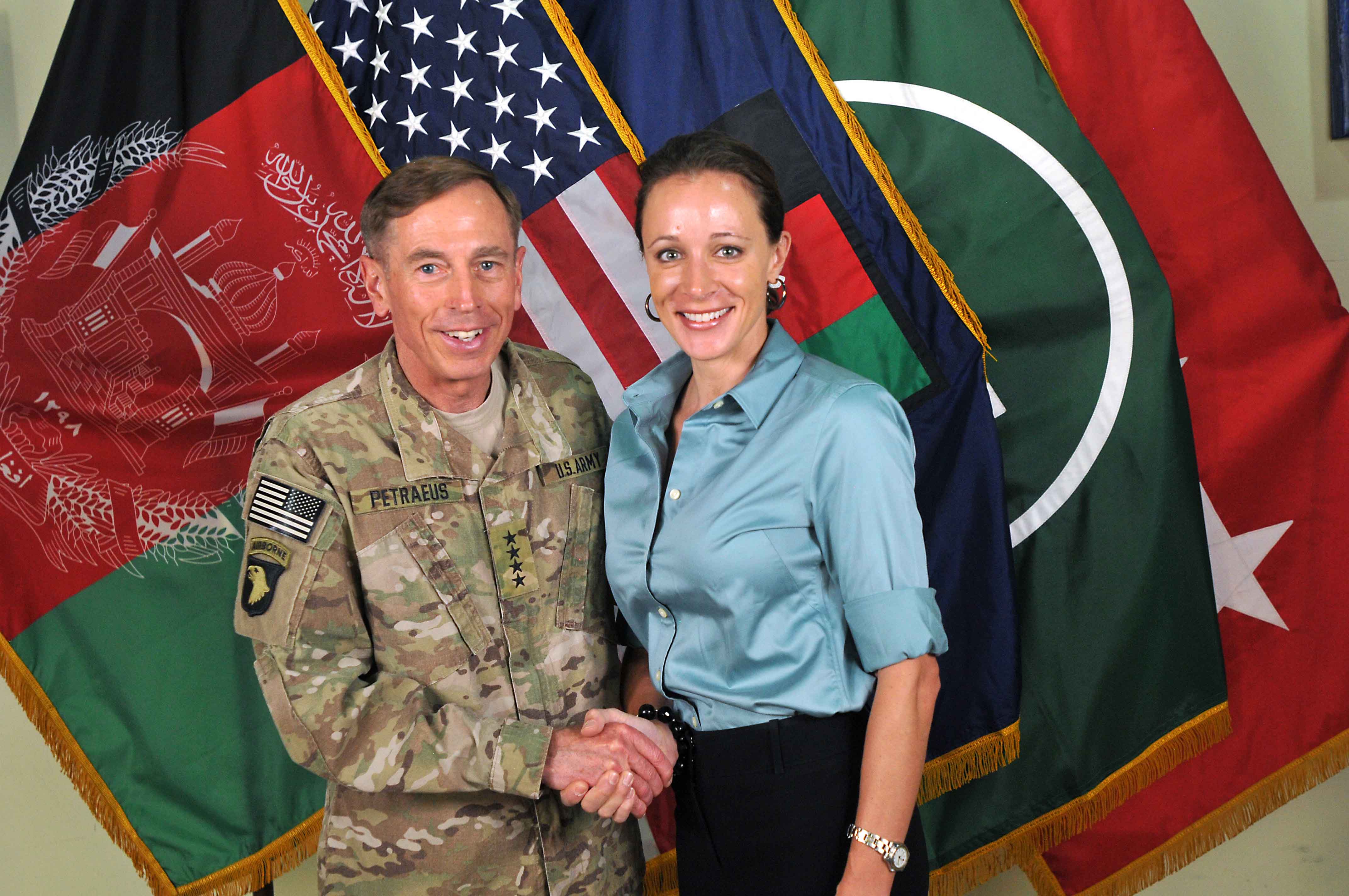 David Petraeus and Paula Broadwell (Getty Images)