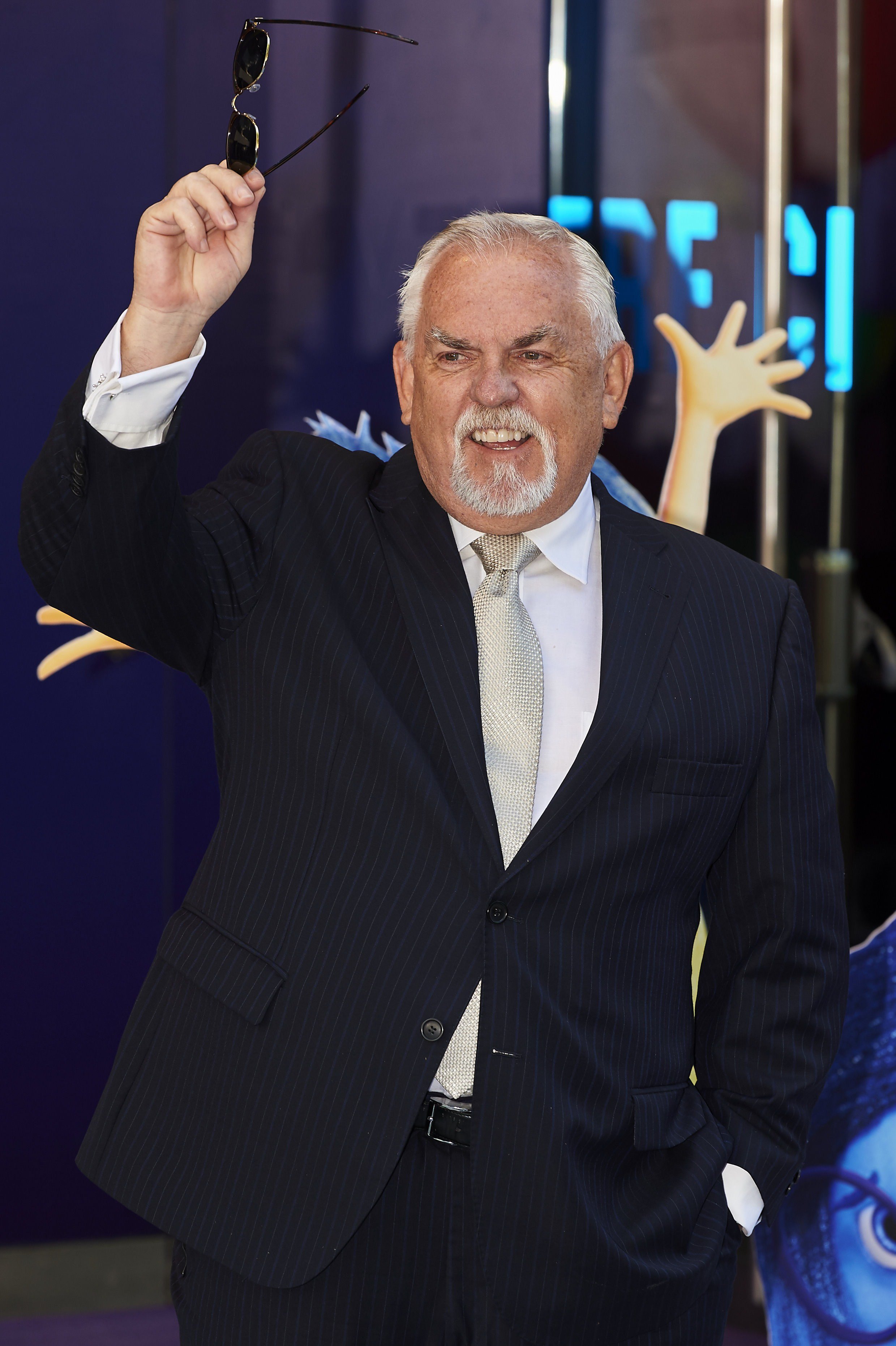 US actor John Ratzenberger poses ahead of a gala screening of the movie Inside Out in central London on July 19, 2015. AFP PHOTO / NIKLAS HALLE'N (Photo credit should read NIKLAS HALLE'N/AFP/Getty Images)