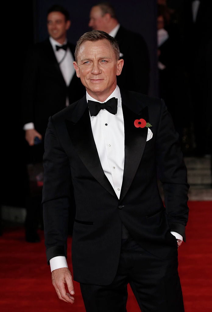 Daniel Craig attends the Royal Film Performance of "Spectre" at Royal Albert Hall. (Photo by John Phillips/Getty Images)