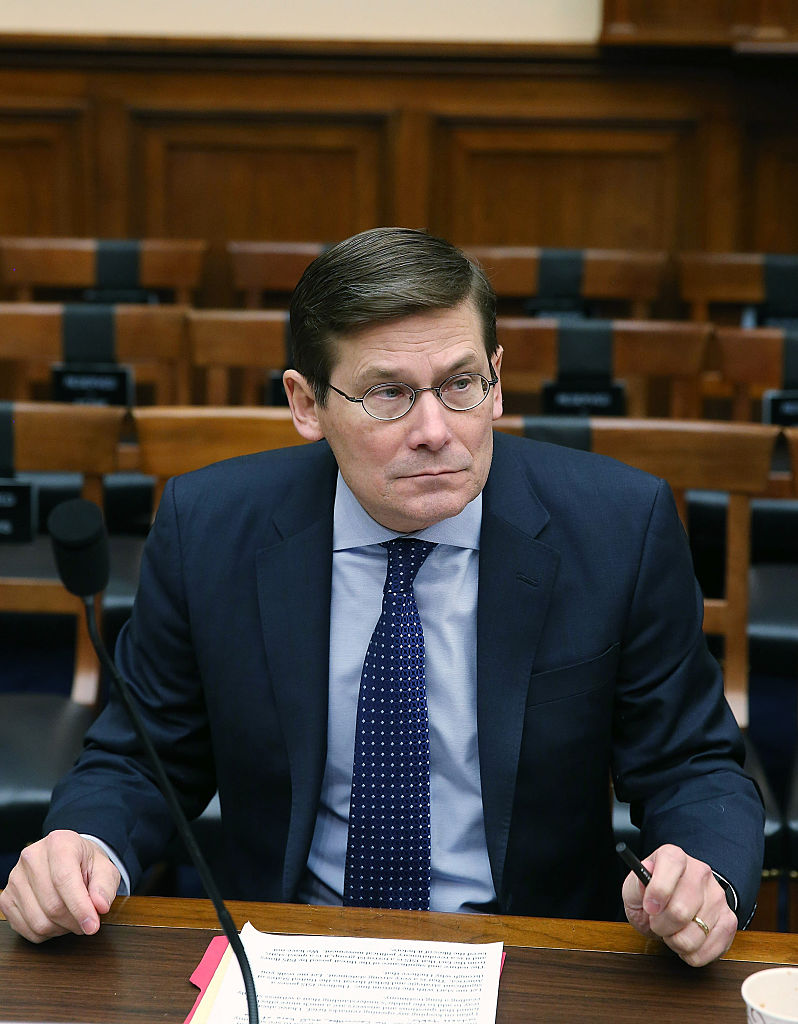 Michael Morell prepares to testify at a House Armed Services Committee hearing on January 12, 2016 (Getty Images)