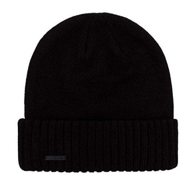 Normally $42, this black beanie is 50 percent off today (Photo via Amazon)