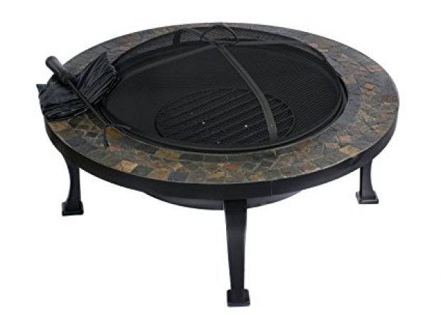 Normally $270, this fire pit is 44 percent off (Photo via Amazon)