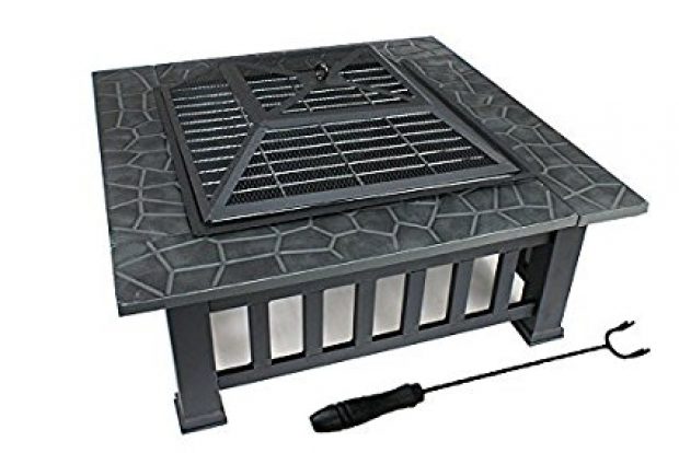 Normally $150, this fire pit is 39 percent off (Photo via Amazon)