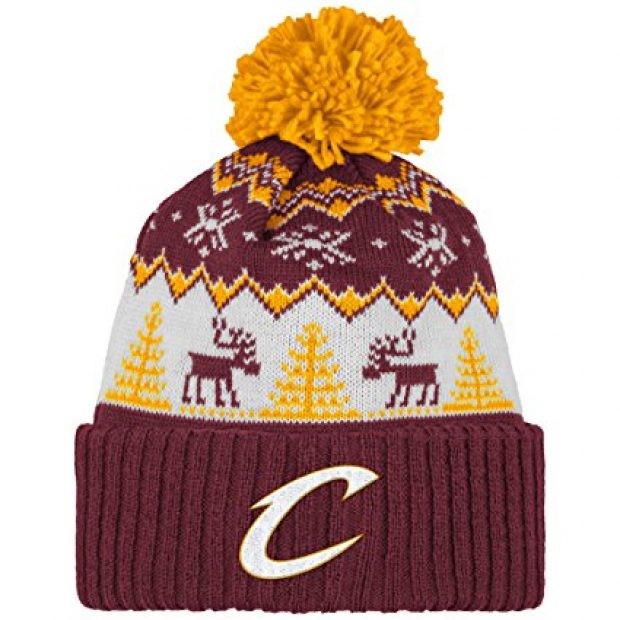 Normally $24, these NBA reindeer hats are 38 percent off today (Photo via Amazon)