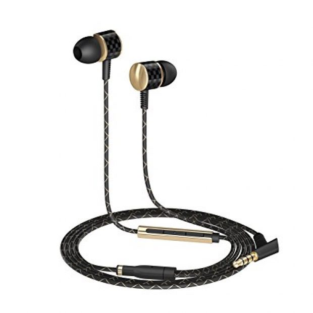 Normally $25, these headphones are a total of 60 percent off with code AUKEYHOL (Photo via Amazon)