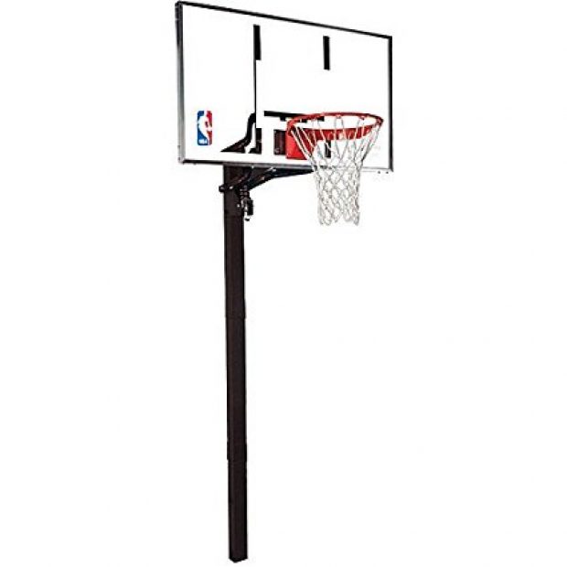 This in-ground basketball system normally costs $375 (Photo via Amazon)