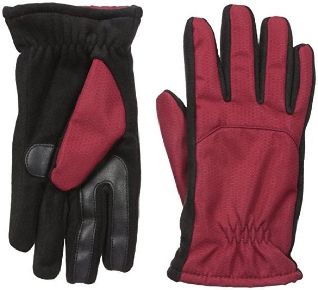 Normally $50, these Isotoner gloves are 58 percent off today (Photo via Amazon)